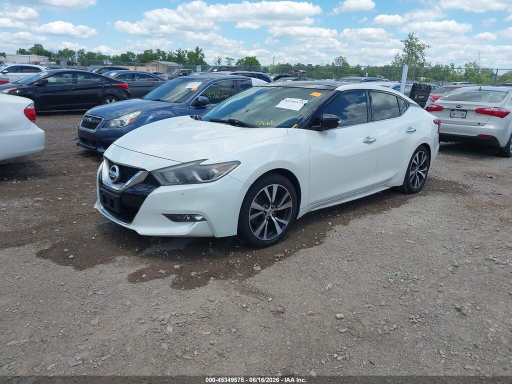 1N4AA6APXGC398963 2016 NISSAN MAXIMA photo no. 2