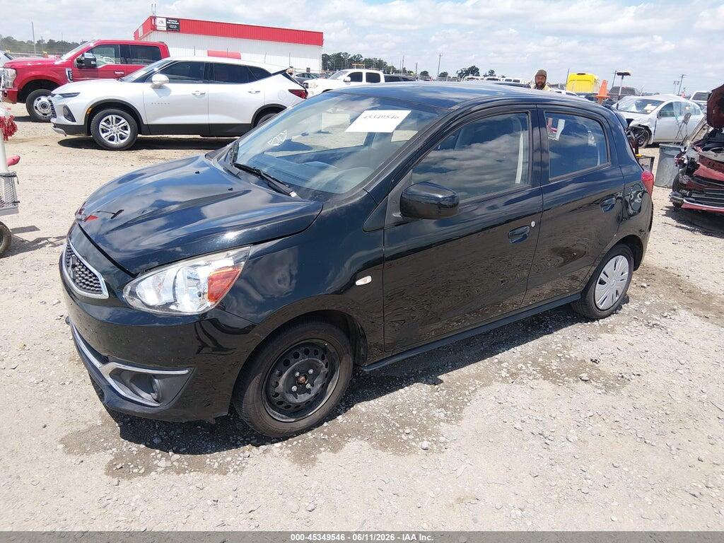 ML32A3HJ1KH014906 2019 MITSUBISHI MIRAGE photo no. 2