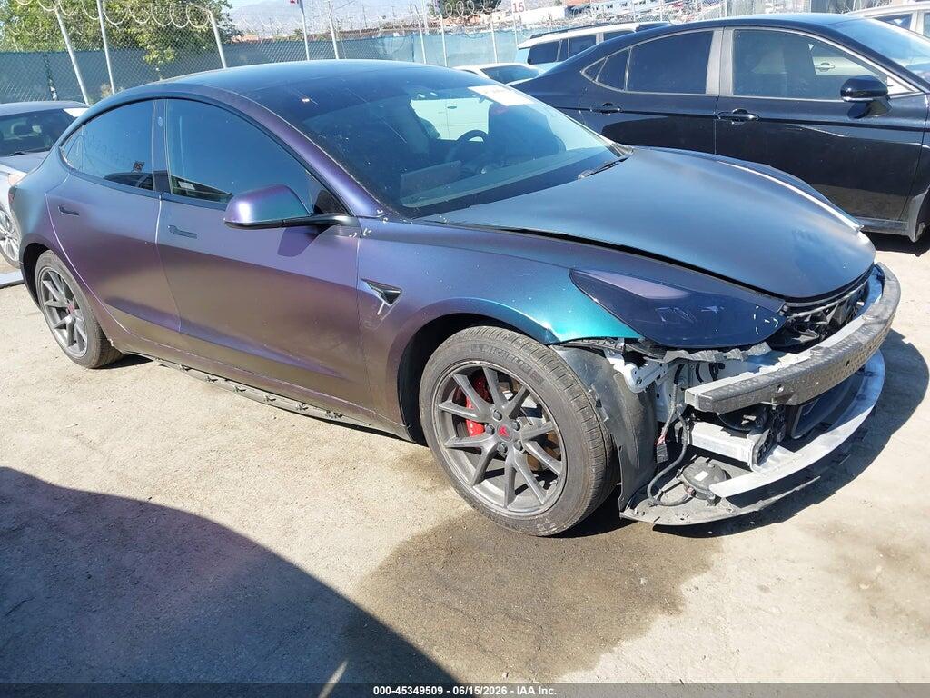 5YJ3E1EB6NF352393 2022 TESLA MODEL 3 photo no. 1