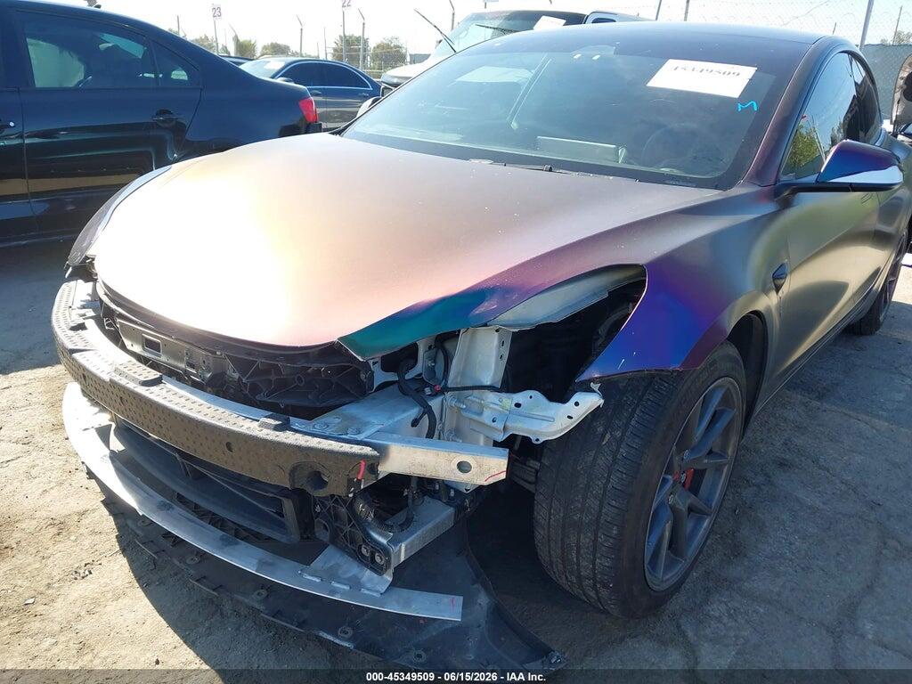 5YJ3E1EB6NF352393 2022 TESLA MODEL 3 photo no. 6