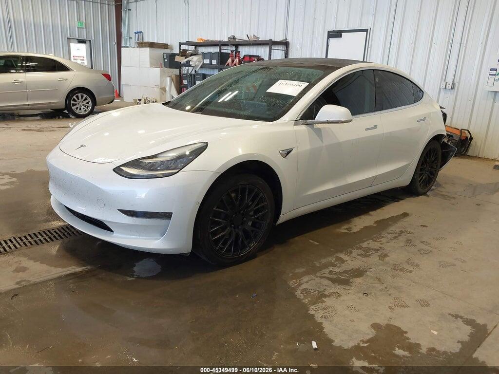 5YJ3E1EA2LF632820 2020 TESLA MODEL 3 photo no. 2