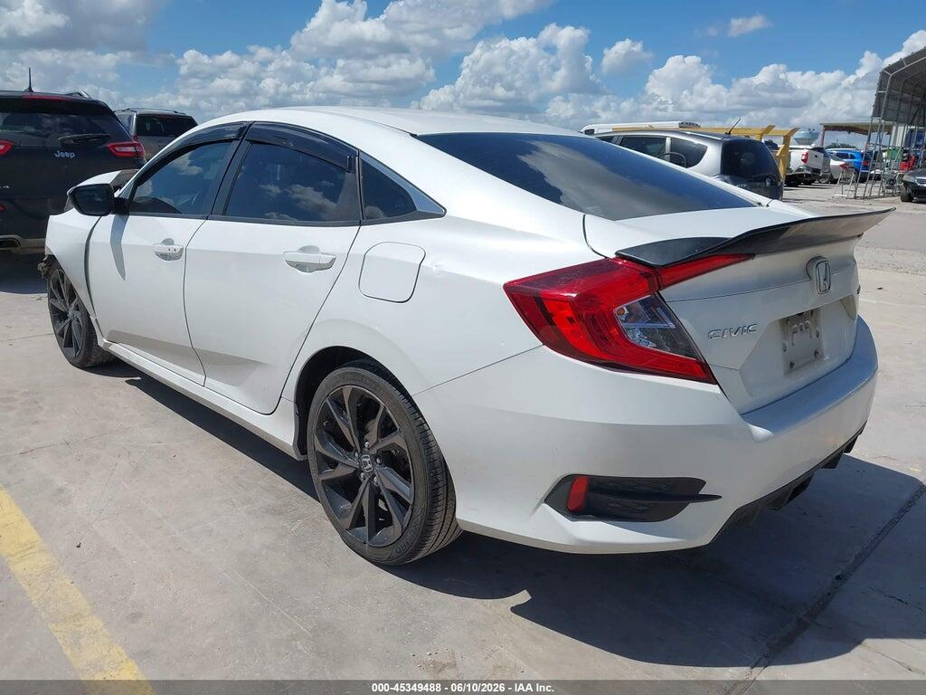 19XFC2F80LE006919 2020 HONDA CIVIC photo no. 3