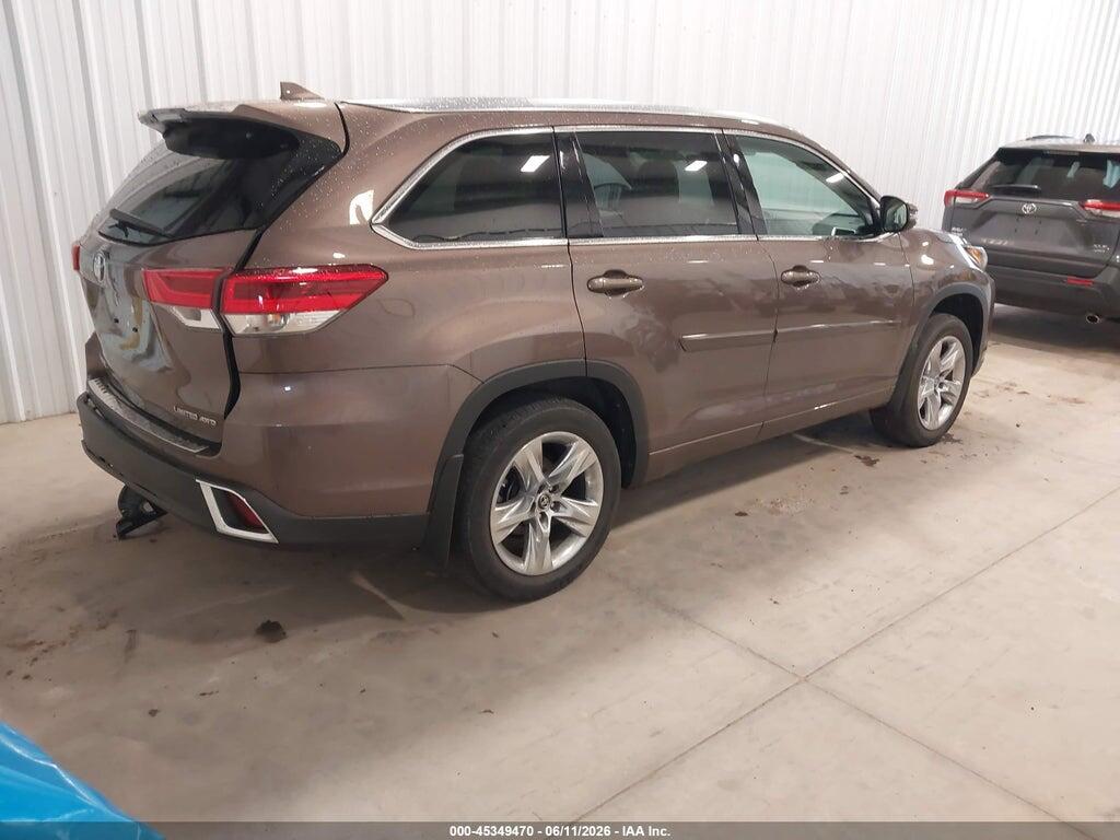 5TDDZRFH0KS933227 2019 TOYOTA HIGHLANDER photo no. 4