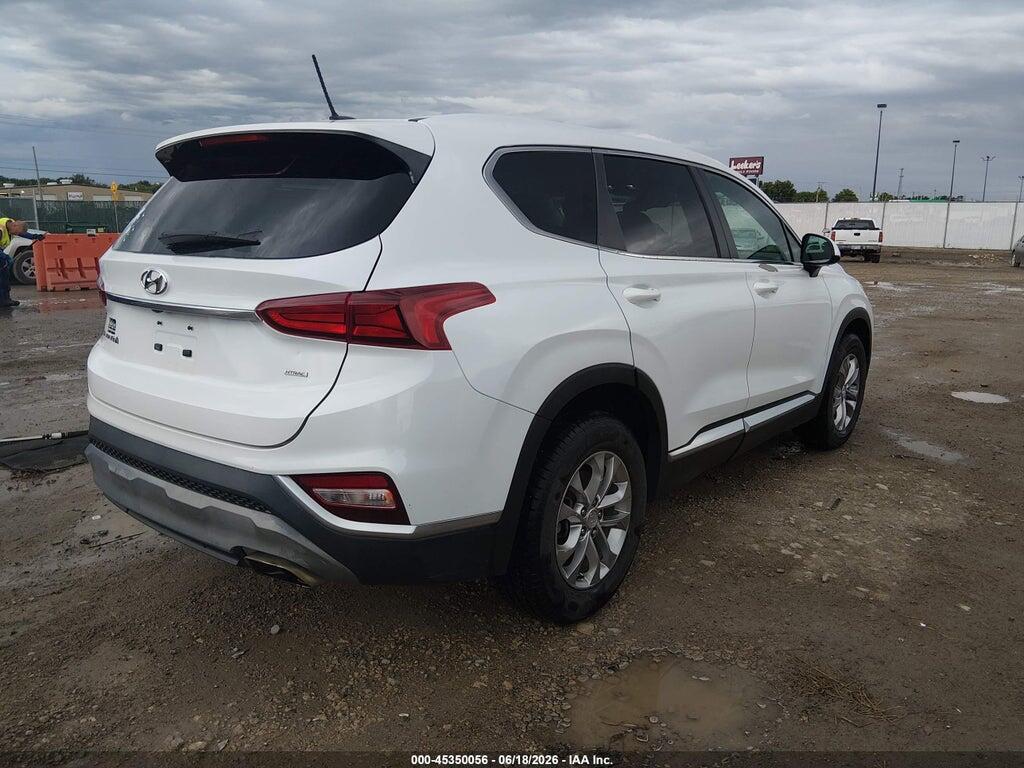 5NMS2CAD3KH018064 2019 HYUNDAI SANTA FE photo no. 4