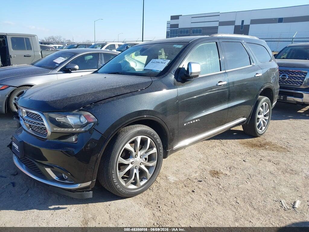1C4RDJEG4GC481886 2016 DODGE DURANGO photo no. 2