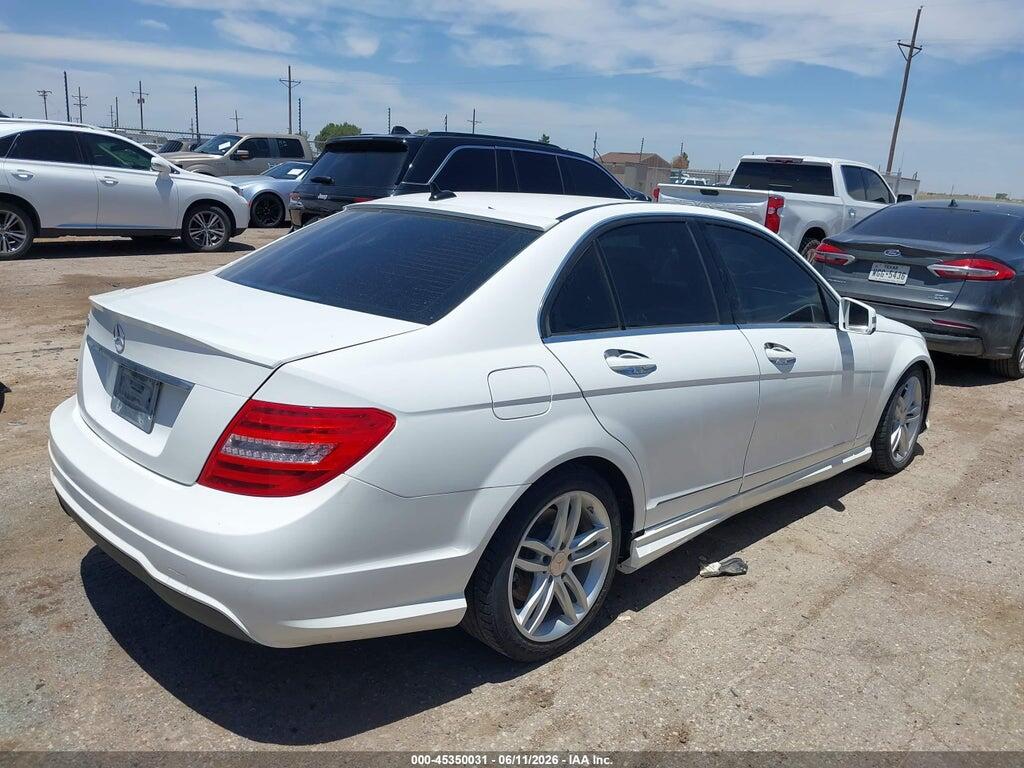 WDDGF4HB1DR274115 2013 MERCEDES-BENZ C 250 photo no. 4