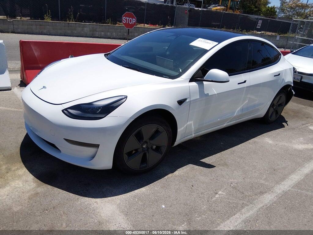 5YJ3E1EA3PF591037 2023 TESLA MODEL 3 photo no. 2