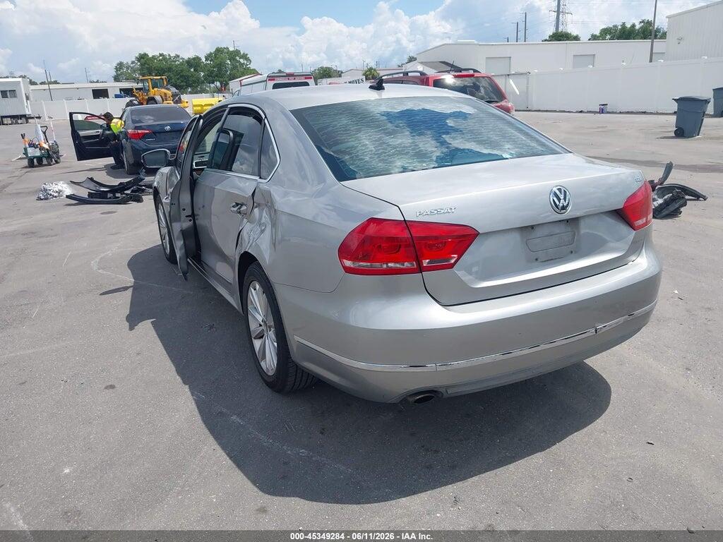 1VWCH7A3XDC015632 2013 VOLKSWAGEN PASSAT photo no. 3