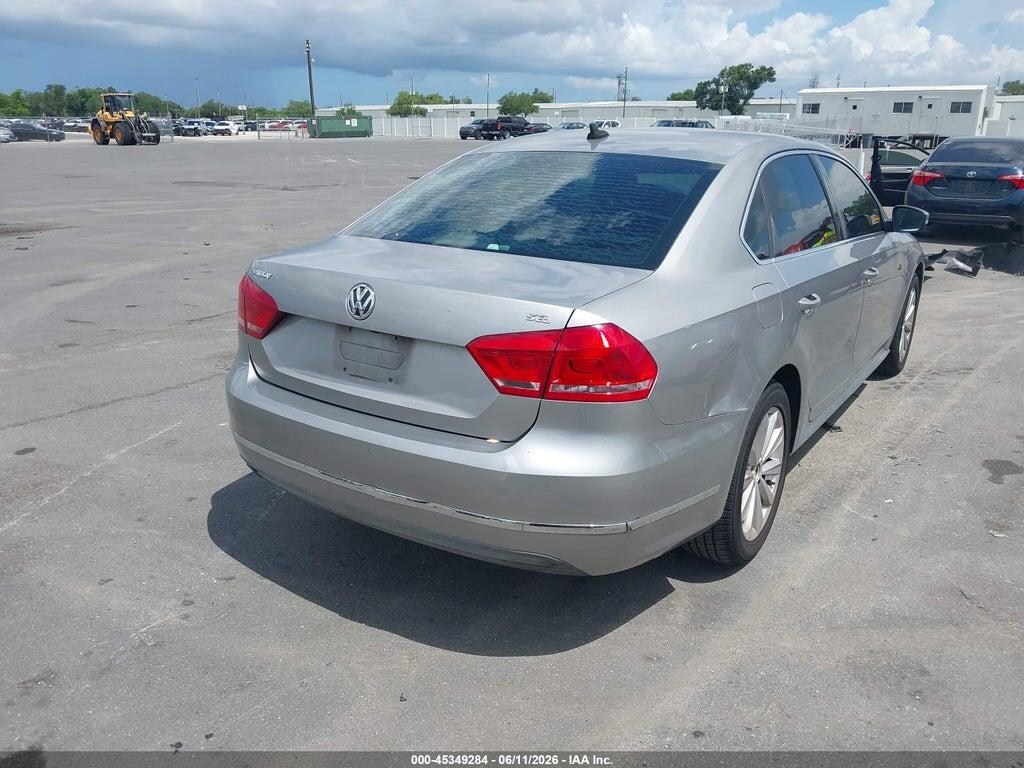 1VWCH7A3XDC015632 2013 VOLKSWAGEN PASSAT photo no. 4