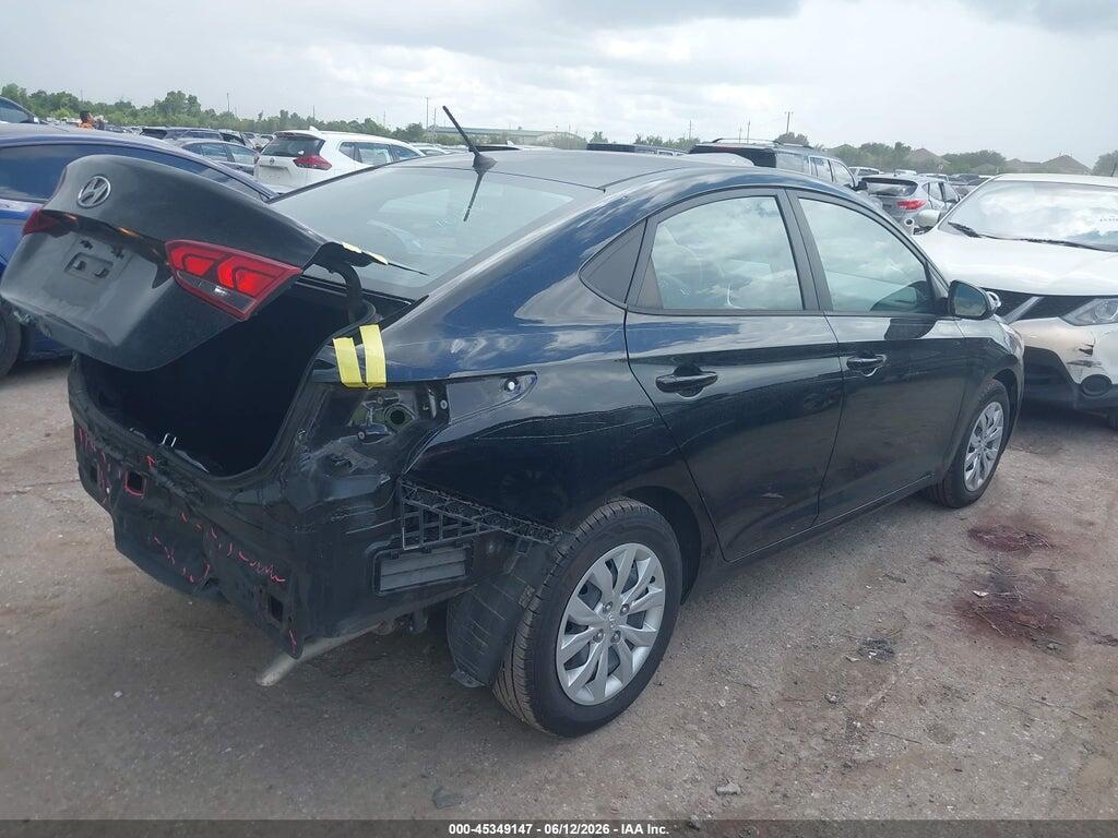 3KPC24A65NE172573 2022 HYUNDAI ACCENT photo no. 4