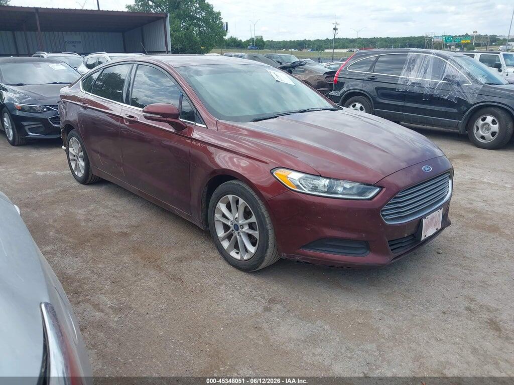 3FA6P0H79GR277298 2016 FORD FUSION photo no. 1
