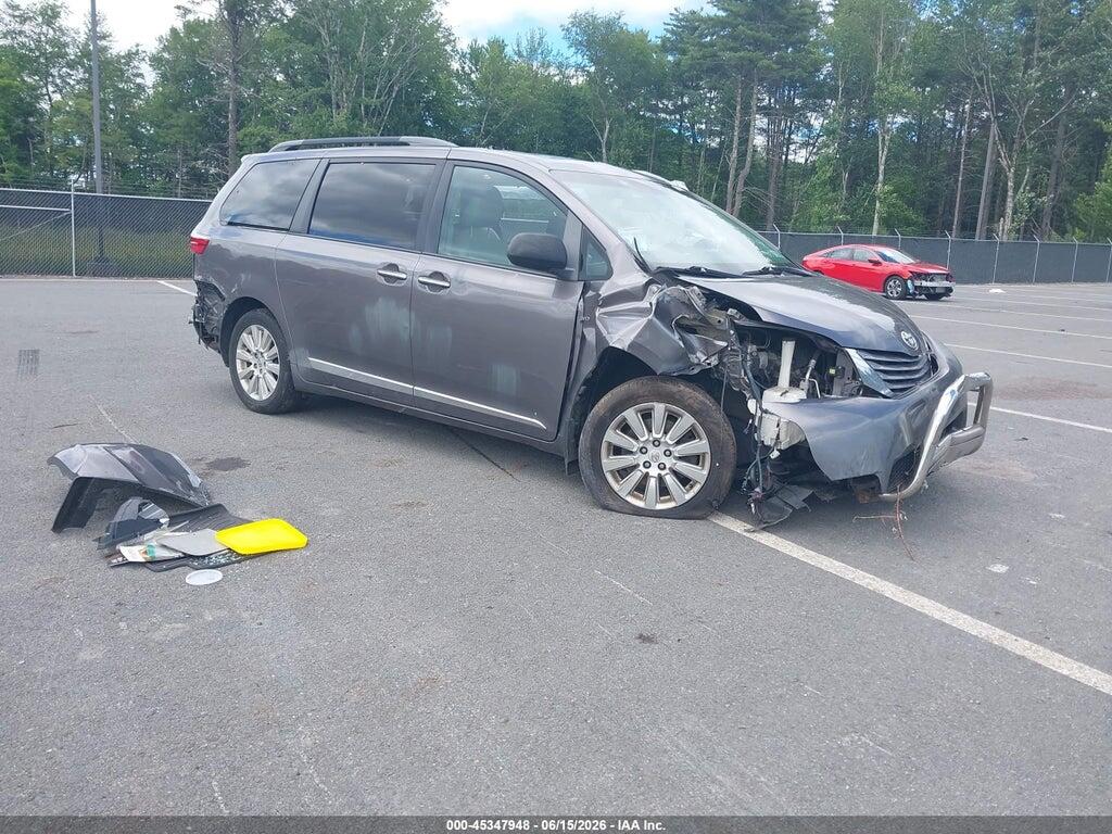 5TDDK3DC0GS139831 2016 TOYOTA SIENNA photo no. 1