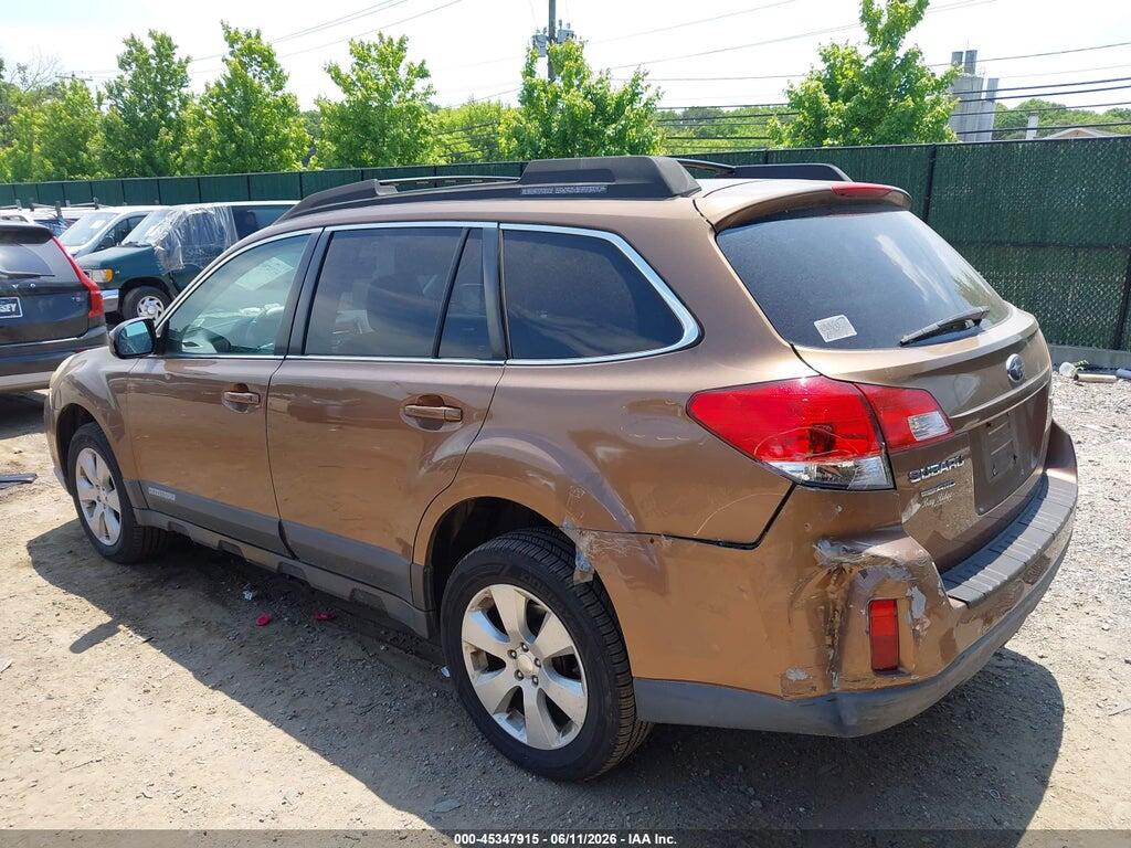 4S4BRBCC5B3392261 2011 SUBARU OUTBACK photo no. 3