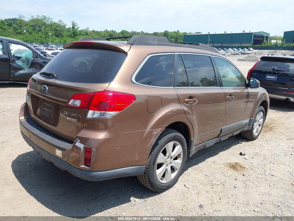 4S4BRBCC5B3392261 2011 SUBARU OUTBACK photo no. 4