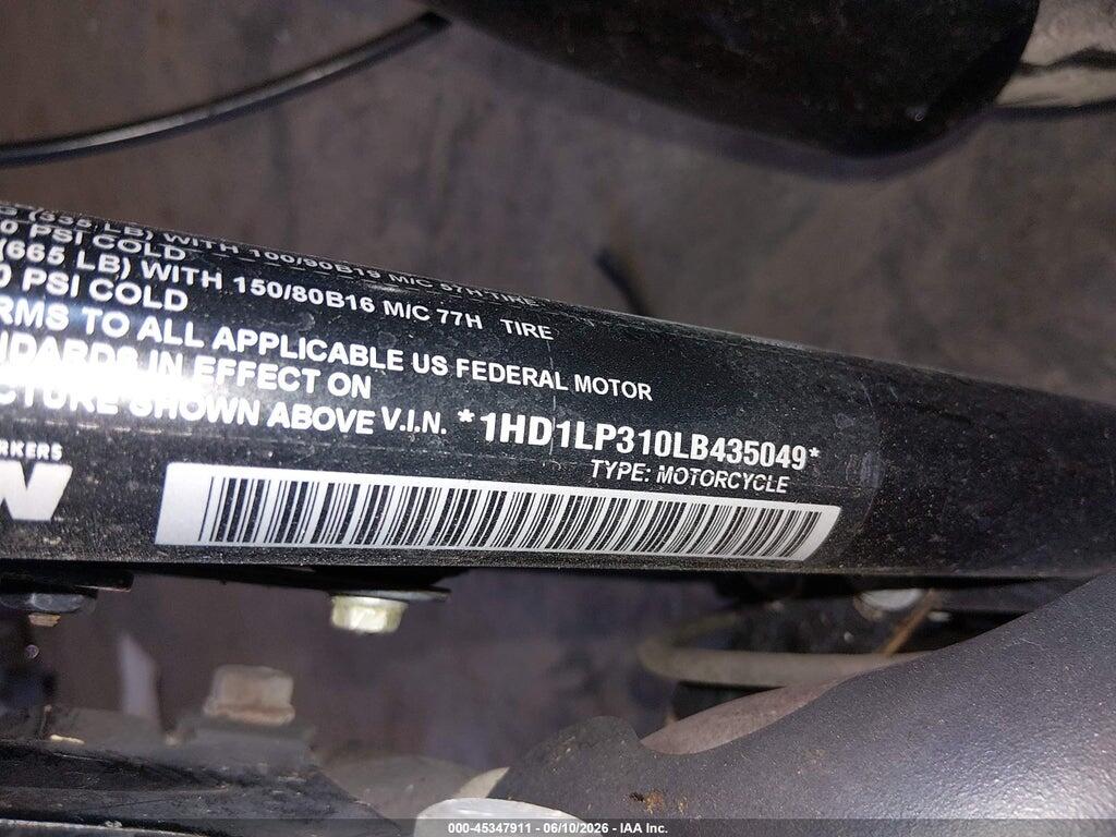 1HD1LP310LB435049 2020 HARLEY-DAVIDSON XL1200 photo no. 10