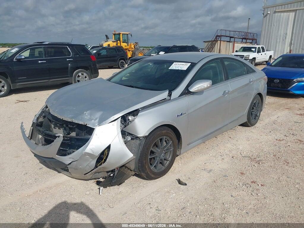 KMHEC4A46CA045251 2012 HYUNDAI SONATA HYBRID photo no. 2