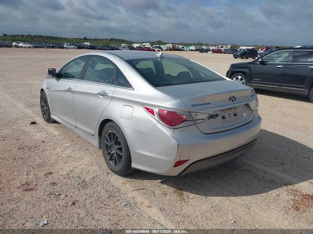 KMHEC4A46CA045251 2012 HYUNDAI SONATA HYBRID photo no. 3