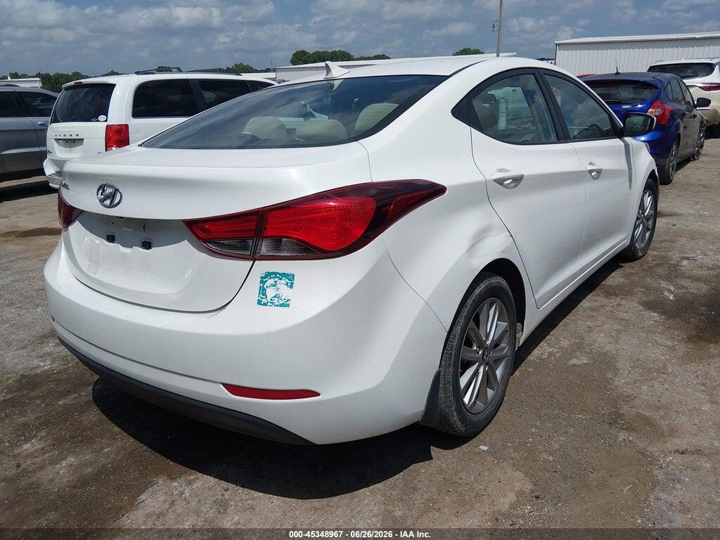 5NPDH4AE2EH482461 2014 HYUNDAI ELANTRA photo no. 4