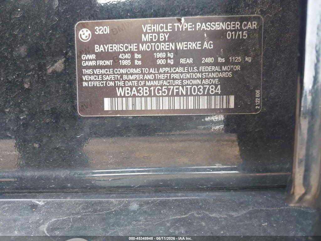 WBA3B1G57FNT03784 2015 BMW 320I photo no. 9