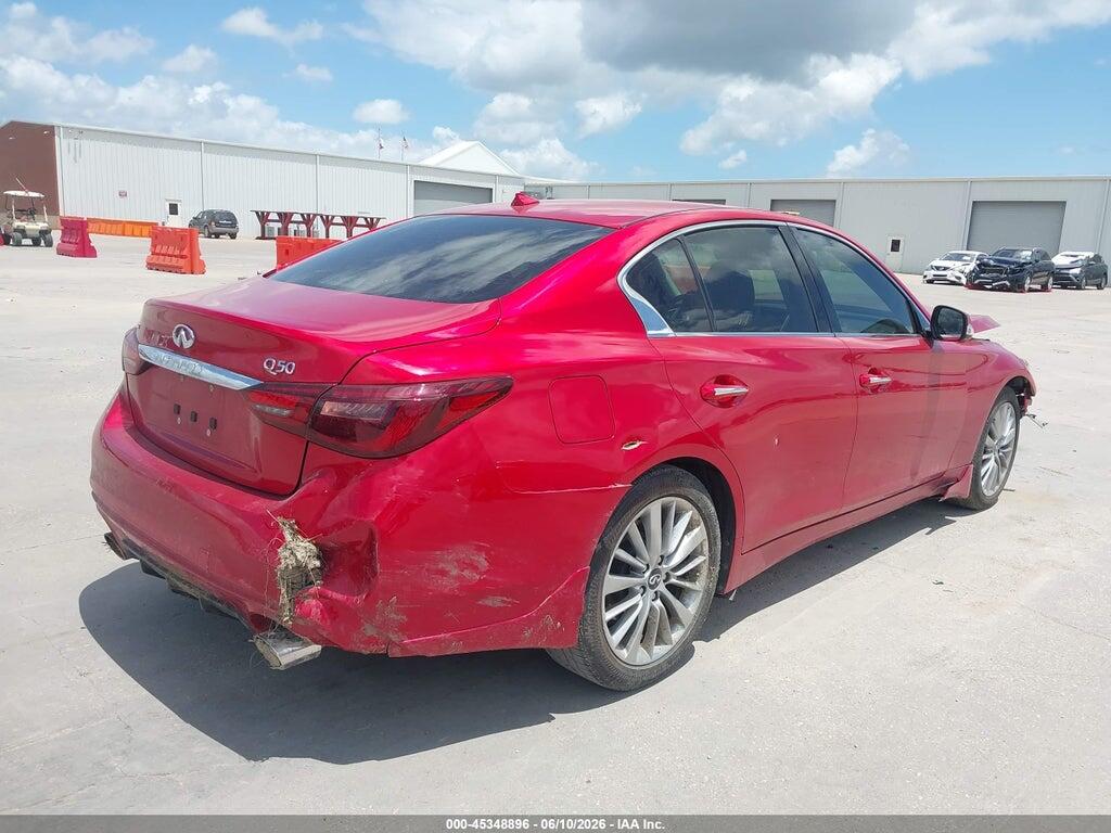 JN1EV7BP3MM701370 2021 INFINITI Q50 photo no. 4