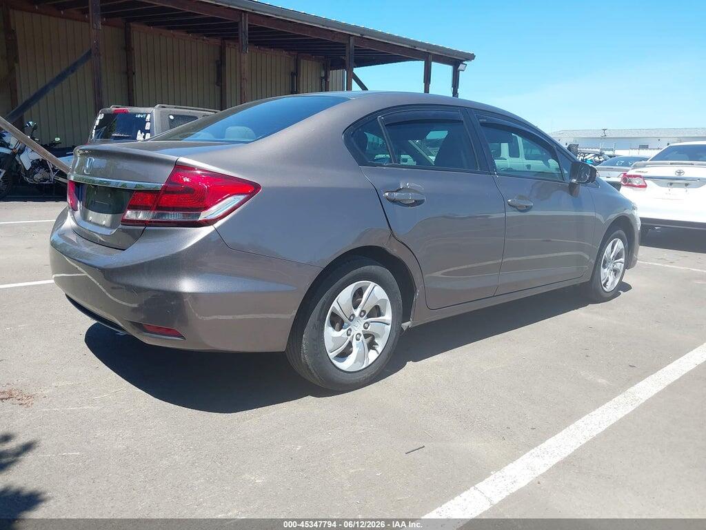 2HGFB2F50FH514388 2015 HONDA CIVIC photo no. 4