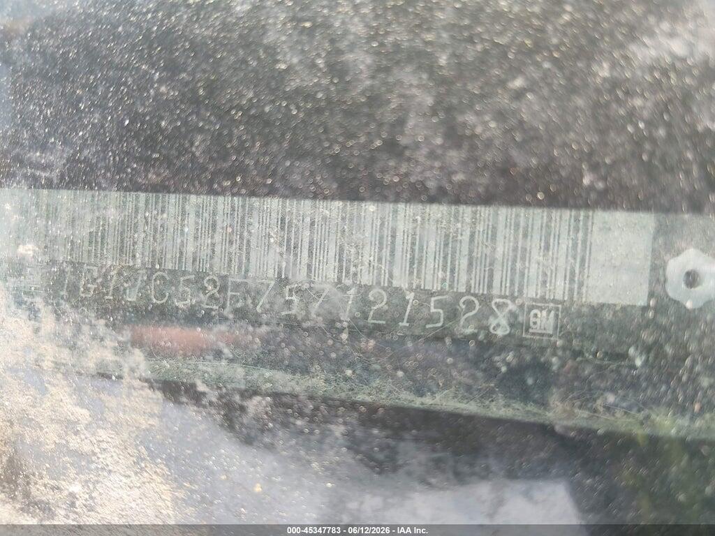 1G1JC52F757121528 2005 CHEVROLET CAVALIER photo no. 9