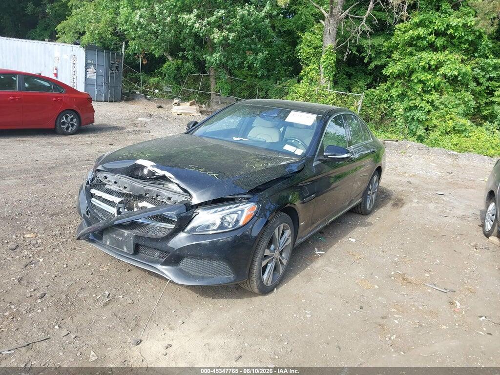 55SWF4KB3FU058966 2015 MERCEDES-BENZ C 300 photo no. 2