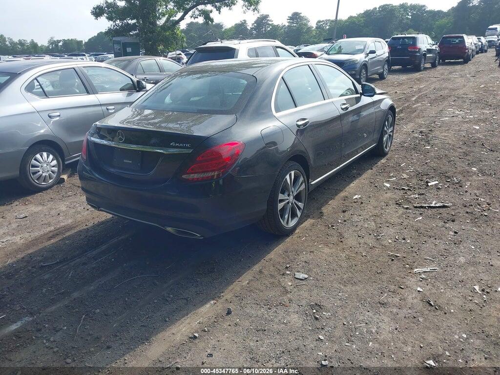 55SWF4KB3FU058966 2015 MERCEDES-BENZ C 300 photo no. 4