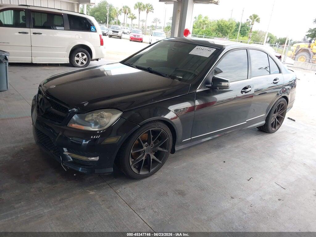WDDGF8BB8CR227744 2012 MERCEDES-BENZ C 300 photo no. 2