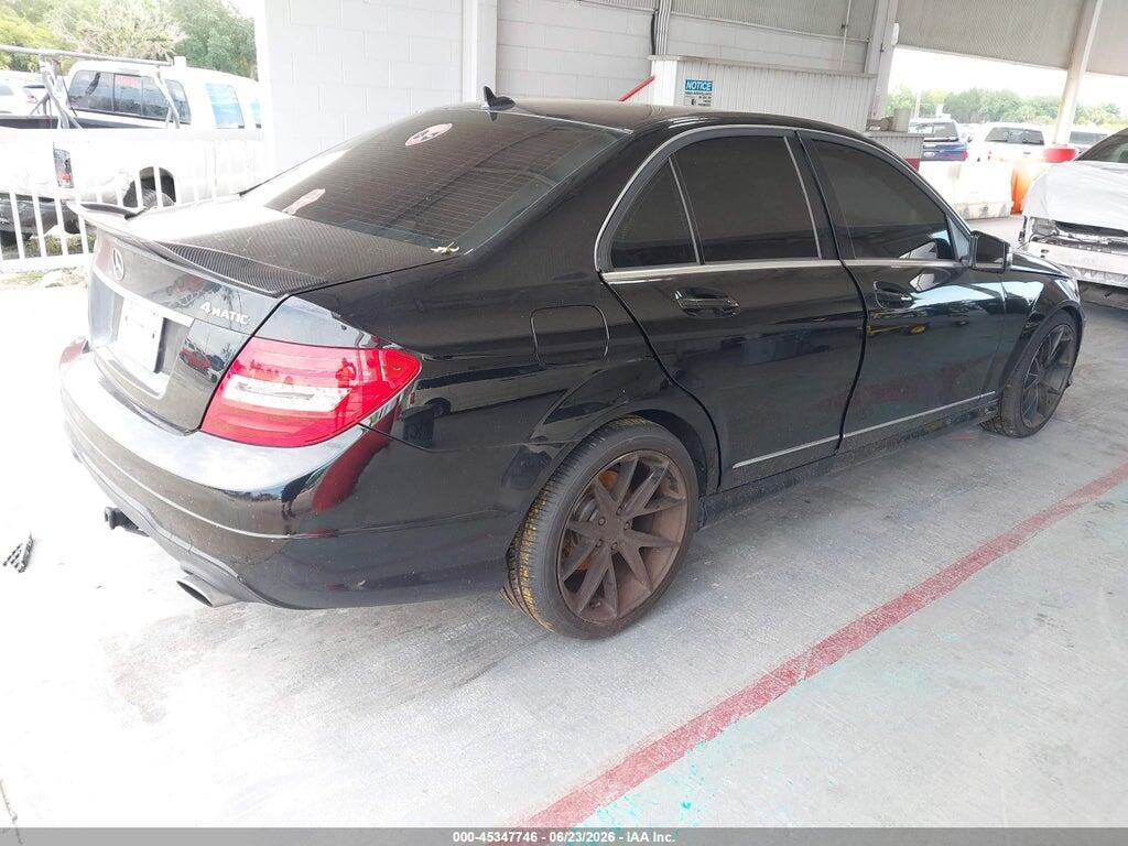 WDDGF8BB8CR227744 2012 MERCEDES-BENZ C 300 photo no. 4