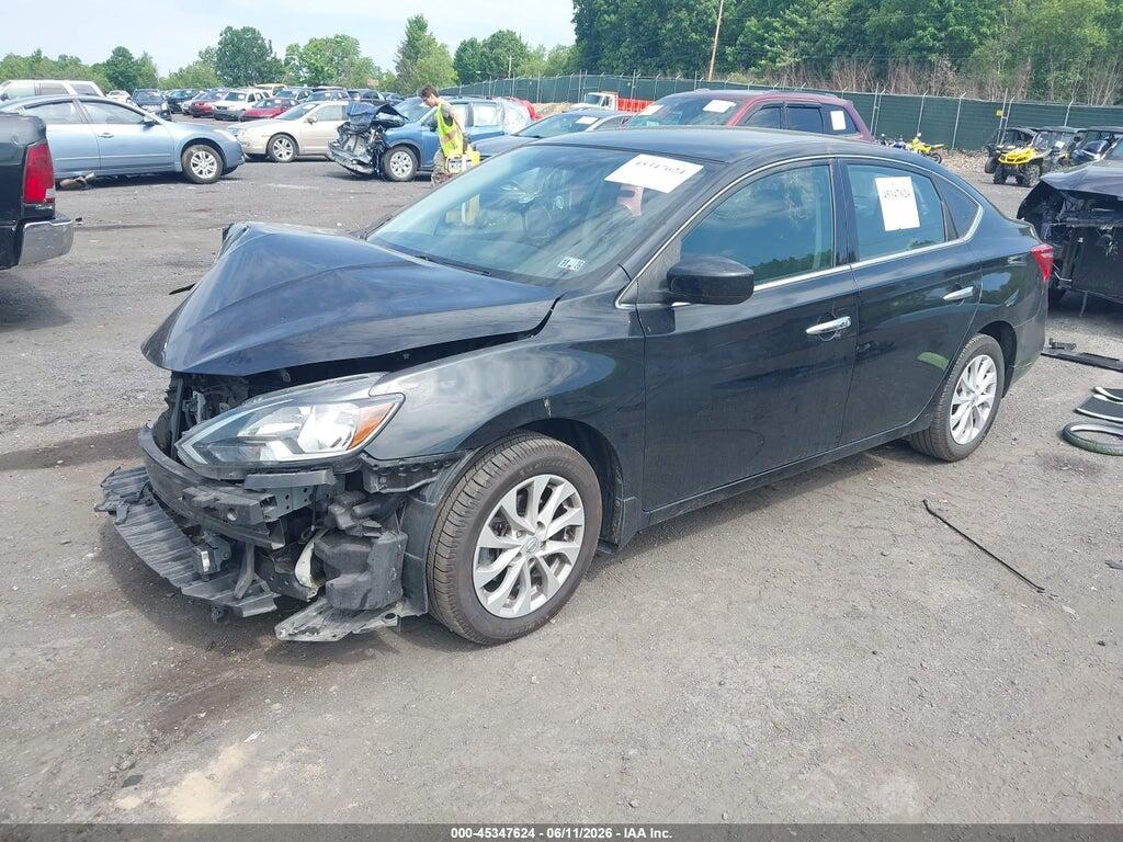 3N1AB7AP2KL604855 2019 NISSAN SENTRA photo no. 2