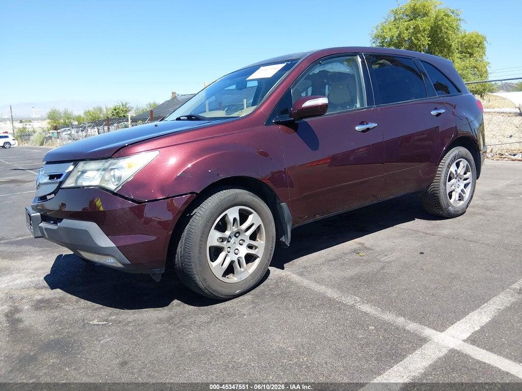 2HNYD28338H522205 2008 ACURA MDX photo no. 2
