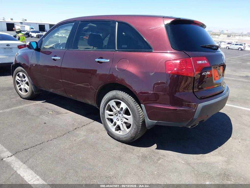 2HNYD28338H522205 2008 ACURA MDX photo no. 3