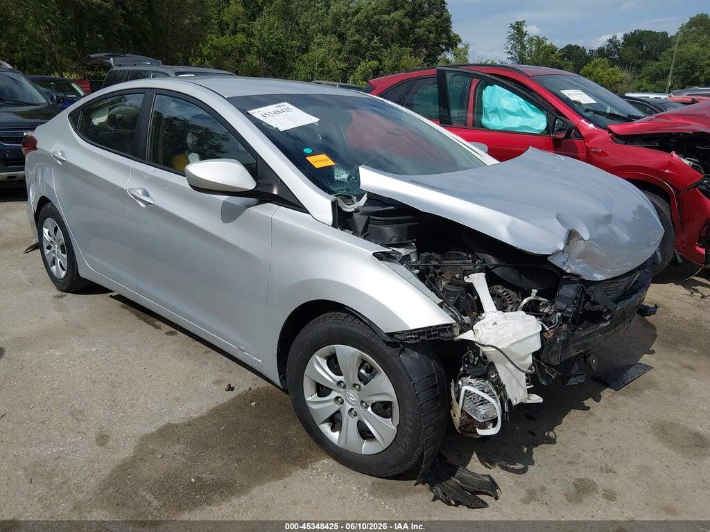 5NPDH4AE7GH705404 2016 HYUNDAI ELANTRA photo no. 1