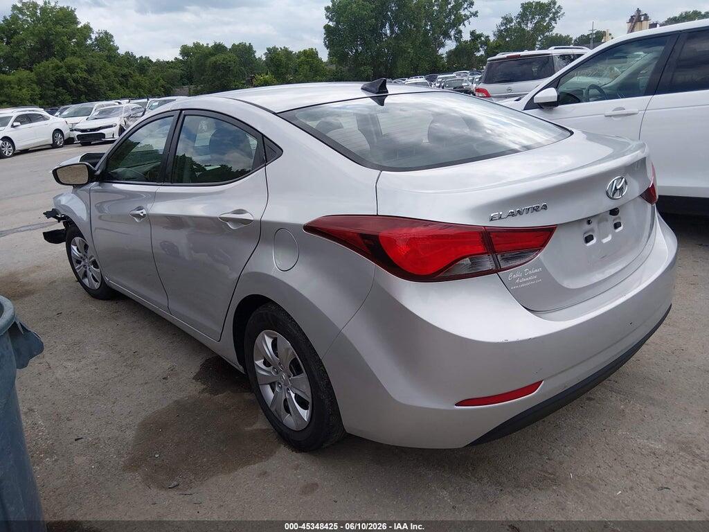 5NPDH4AE7GH705404 2016 HYUNDAI ELANTRA photo no. 3