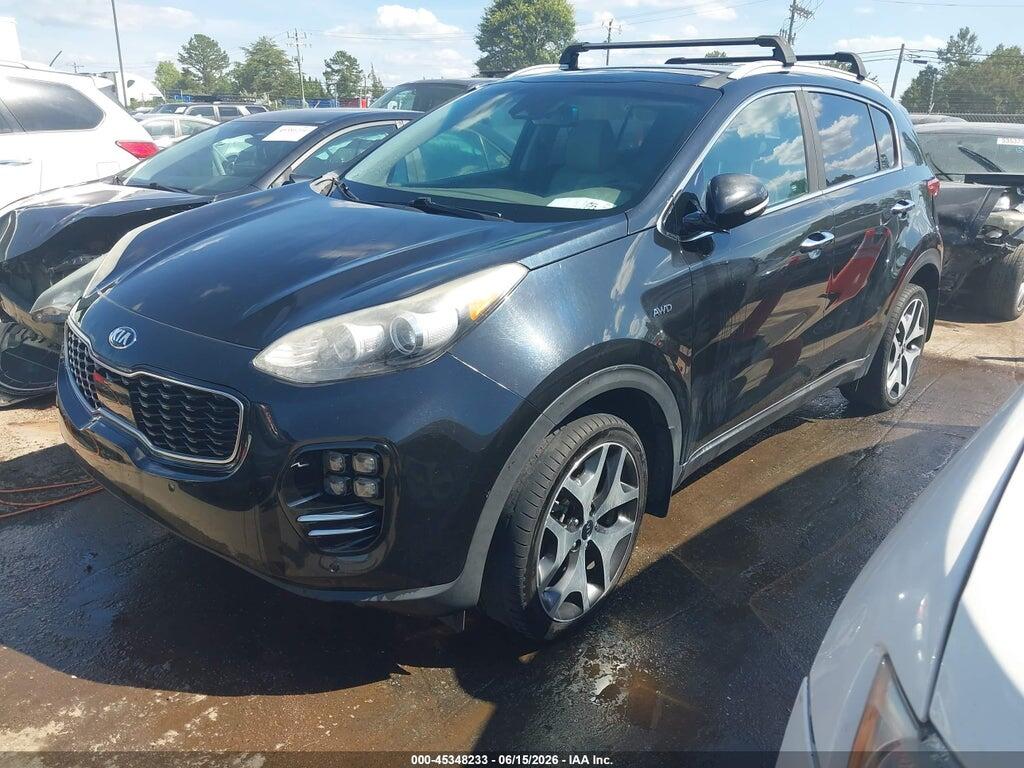 KNDPRCA61H7209064 2017 KIA SPORTAGE photo no. 2