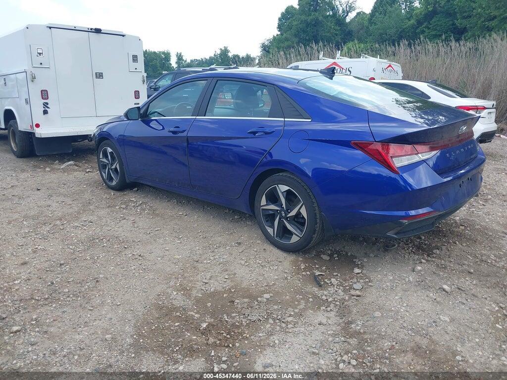 KMHLN4AJ8PU045862 2023 HYUNDAI ELANTRA HYBRID photo no. 3
