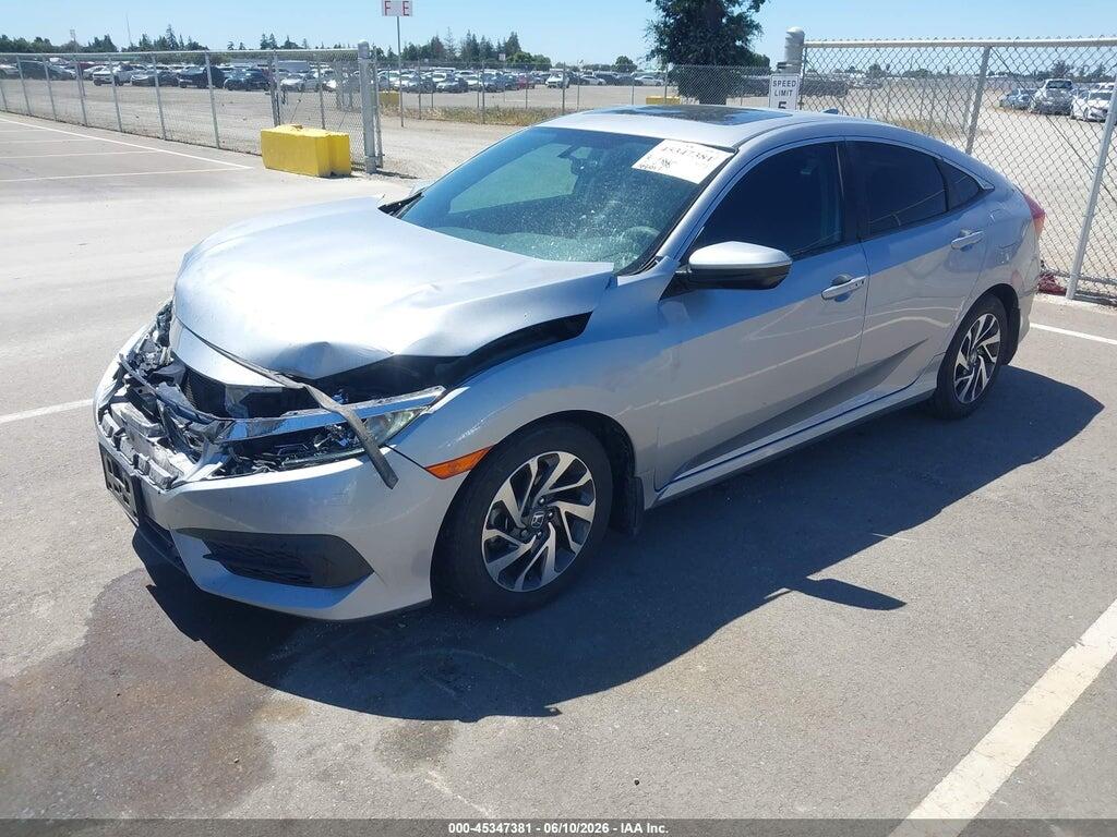 2HGFC2F72JH519258 2018 HONDA CIVIC photo no. 2