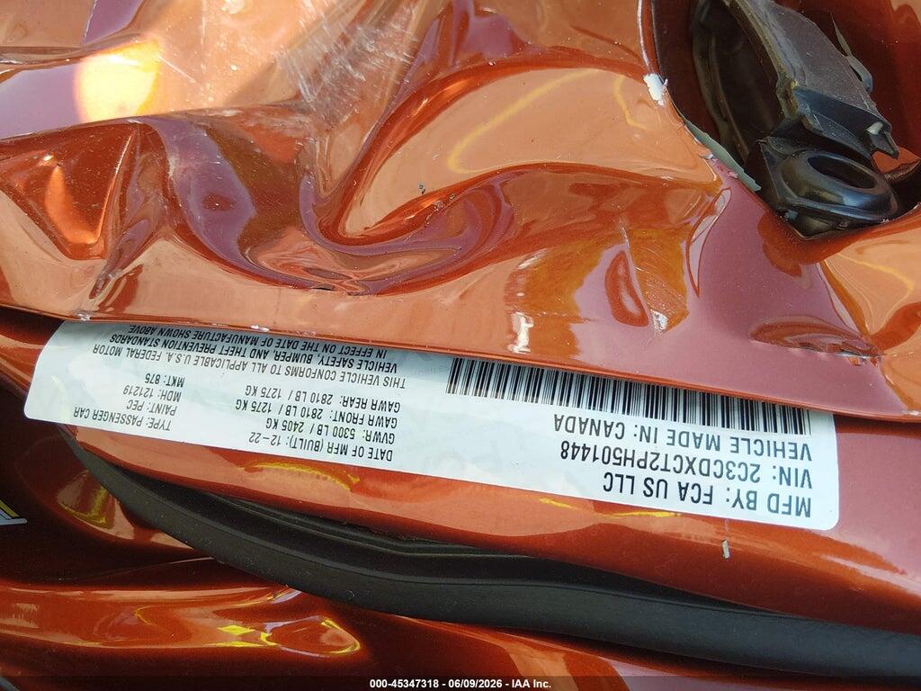 2C3CDXCT2PH501448 2023 DODGE CHARGER photo no. 9