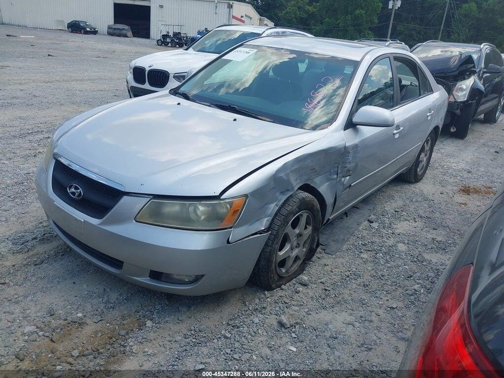 5NPEU46F47H188872 2007 HYUNDAI SONATA photo no. 2