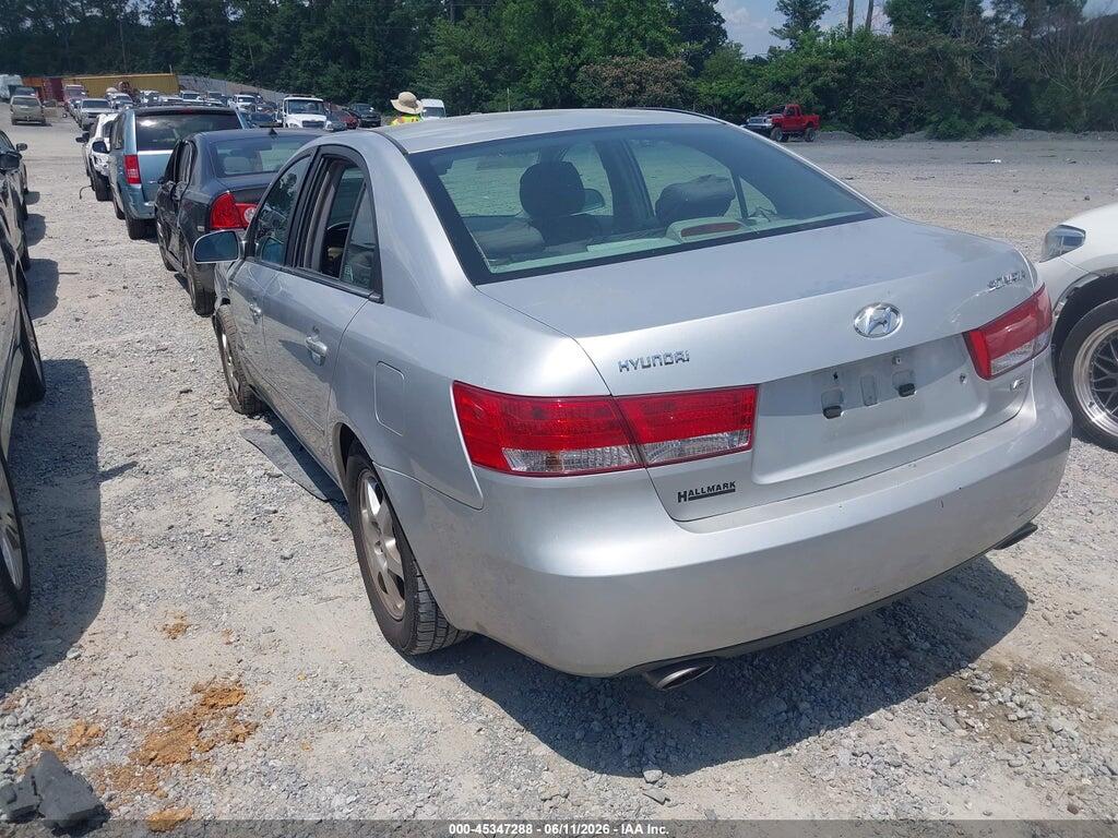 5NPEU46F47H188872 2007 HYUNDAI SONATA photo no. 3