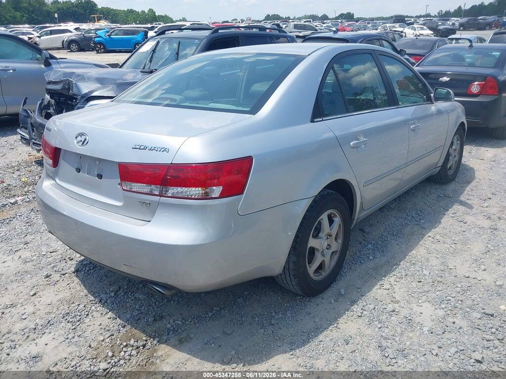 5NPEU46F47H188872 2007 HYUNDAI SONATA photo no. 4