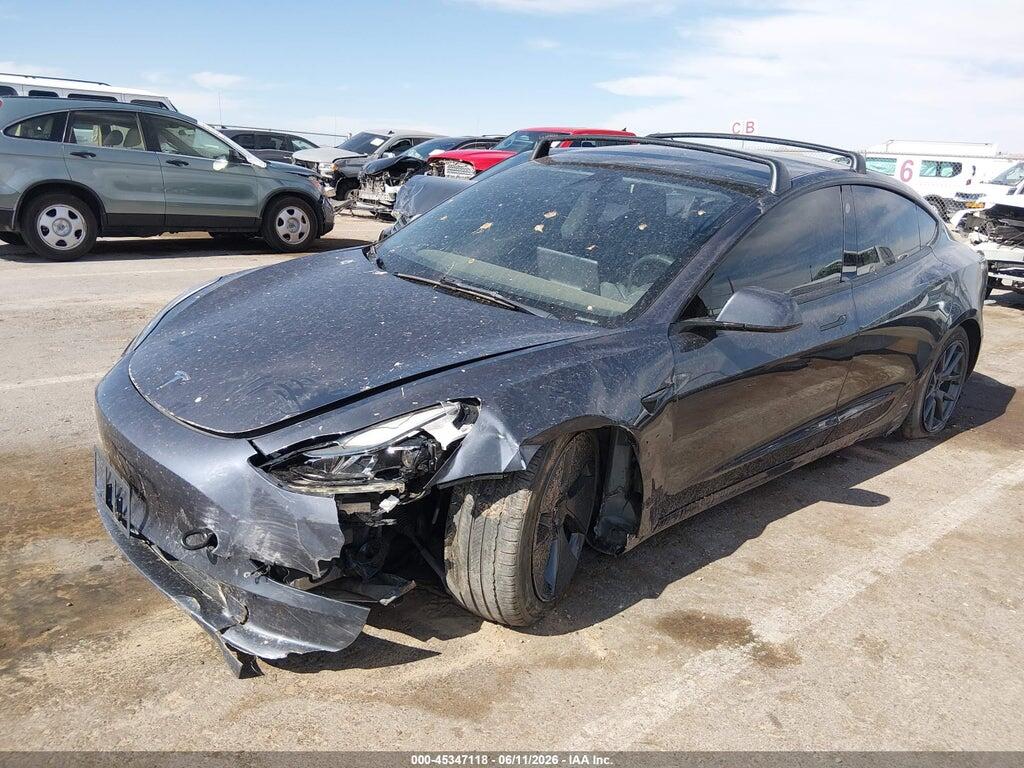 5YJ3E1EA2PF428900 2023 TESLA MODEL 3 photo no. 2