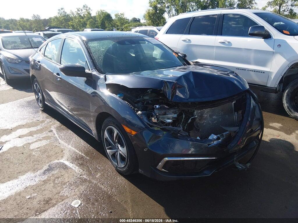2HGFC2F63KH600830 2019 HONDA CIVIC photo no. 1