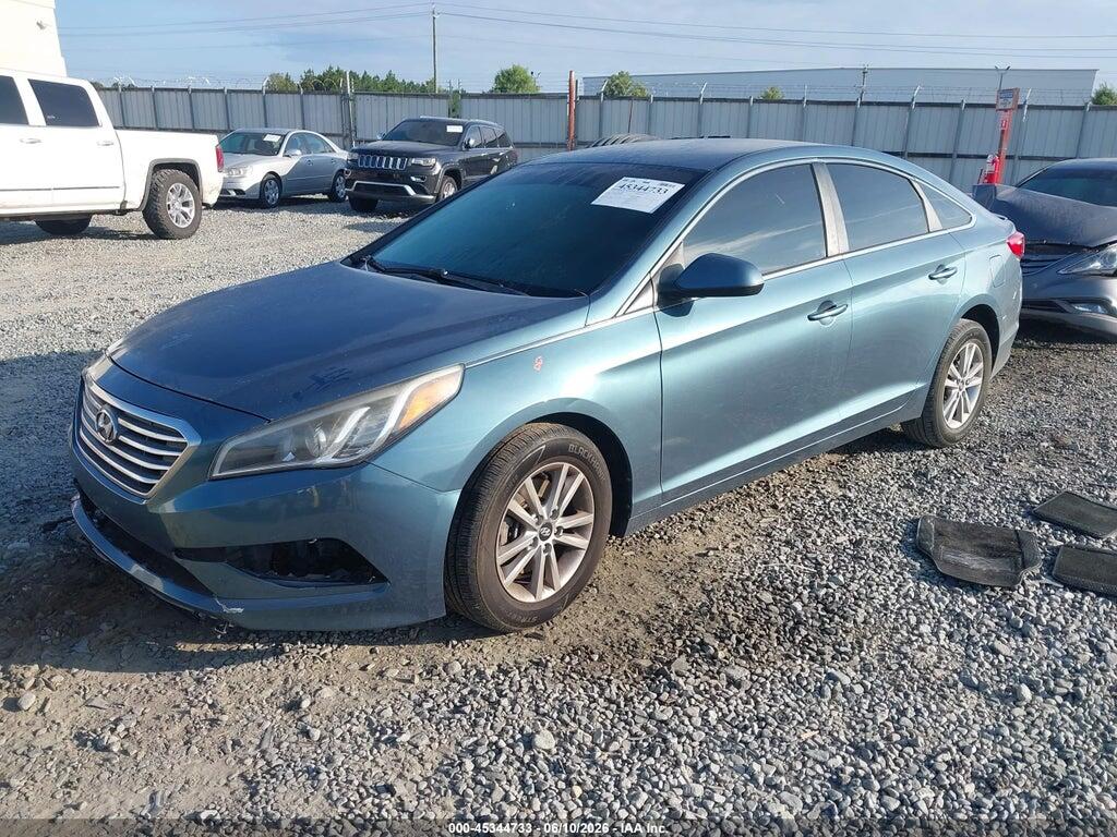 5NPE24AF2HH514649 2017 HYUNDAI SONATA photo no. 2
