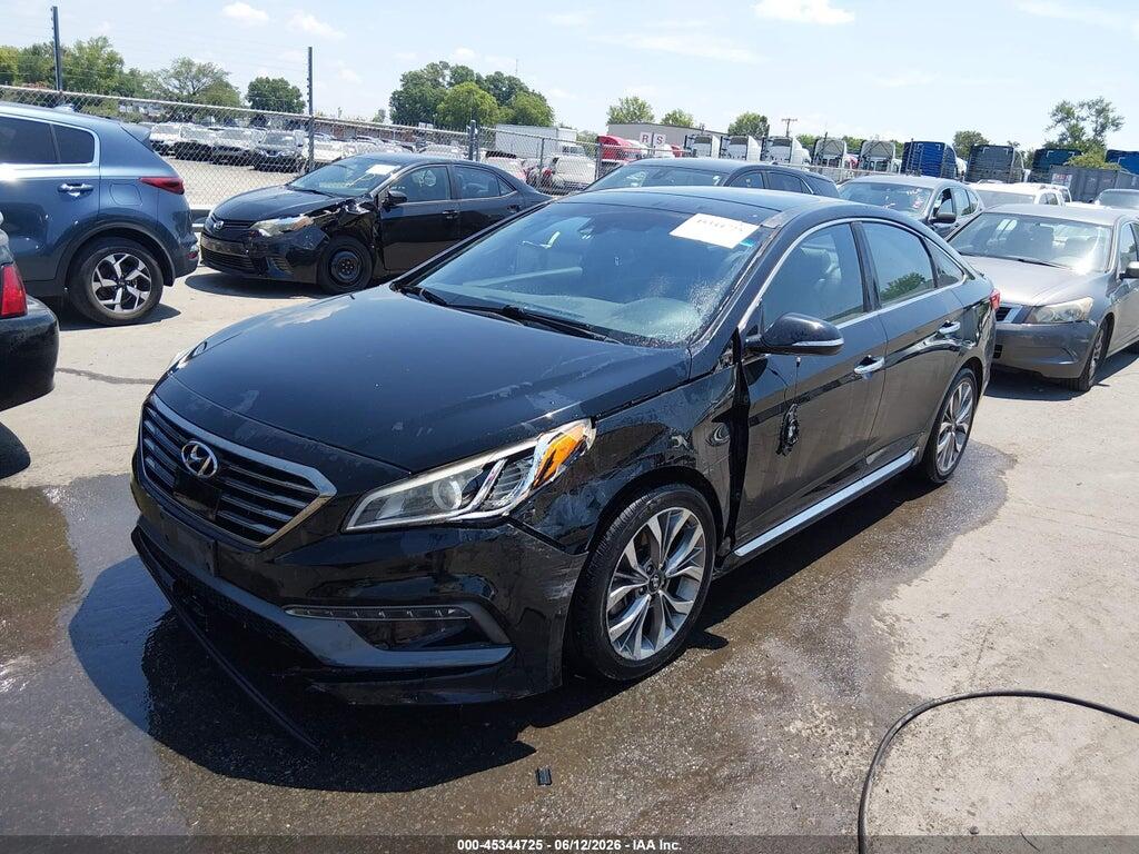 5NPE34AB9FH160751 2015 HYUNDAI SONATA photo no. 2