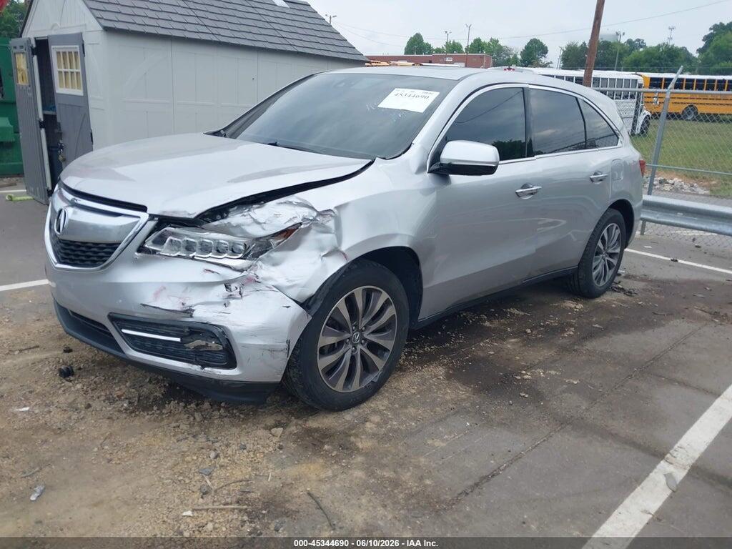 5FRYD3H47FB006922 2015 ACURA MDX photo no. 2