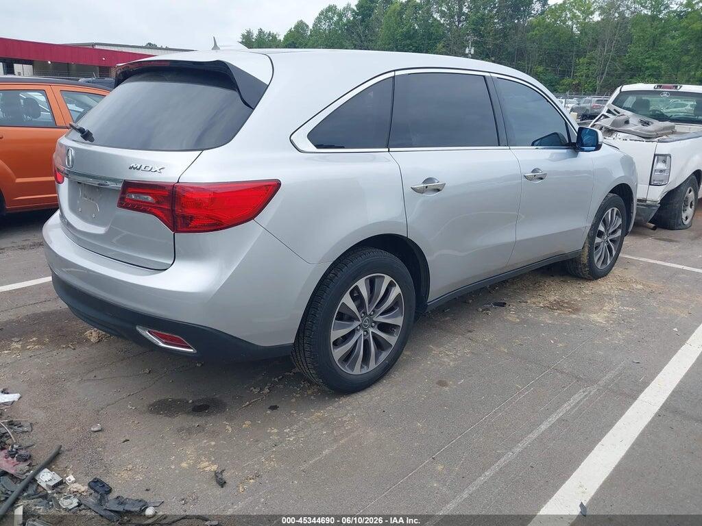 5FRYD3H47FB006922 2015 ACURA MDX photo no. 4