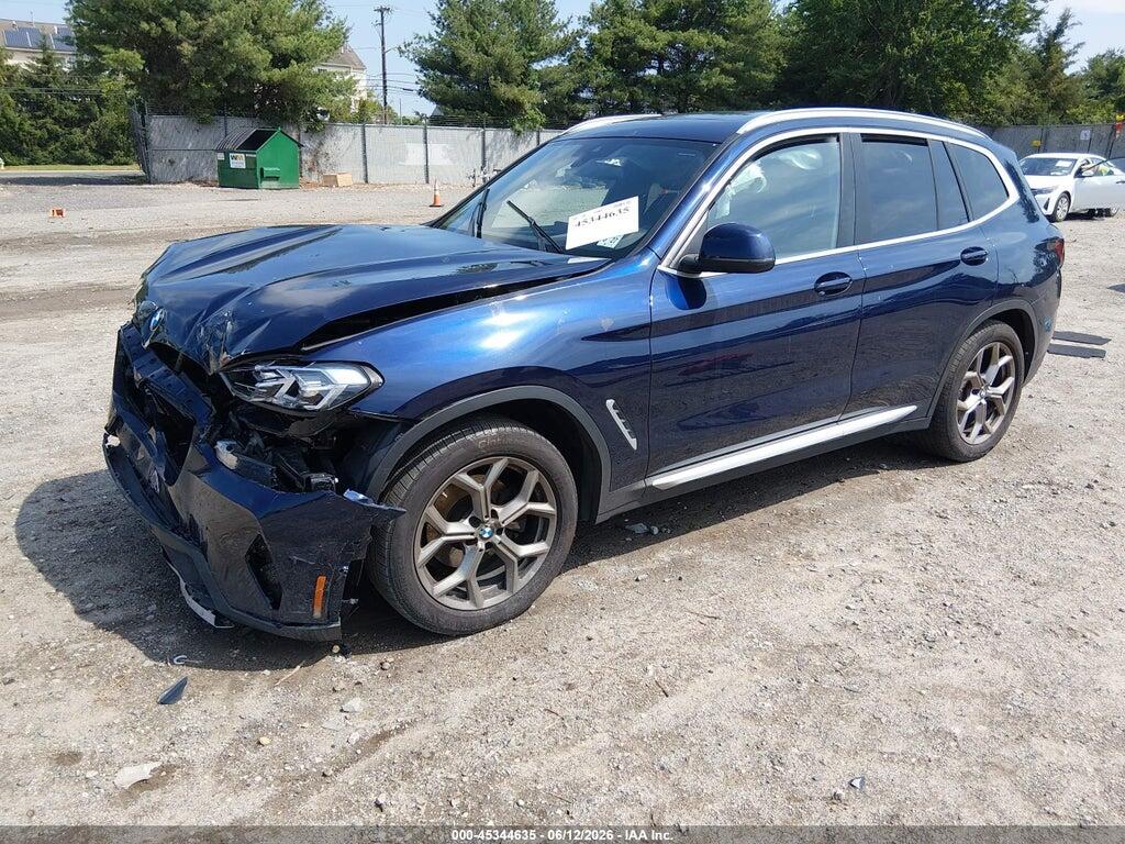 5UX53DP04N9M49239 2022 BMW X3 photo no. 2