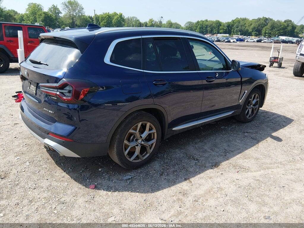 5UX53DP04N9M49239 2022 BMW X3 photo no. 4